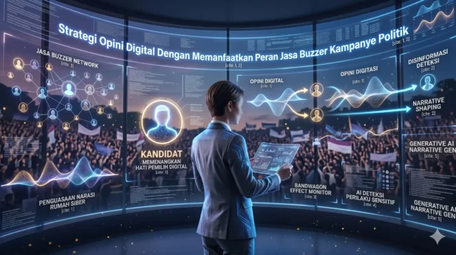 
					Strategi Opini Digital Dengan Memanfaatkan Peran Jasa Buzzer Kampanye Politik