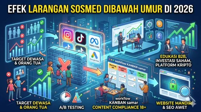 
					Efek Larangan Sosmed dibawah umur di 2026