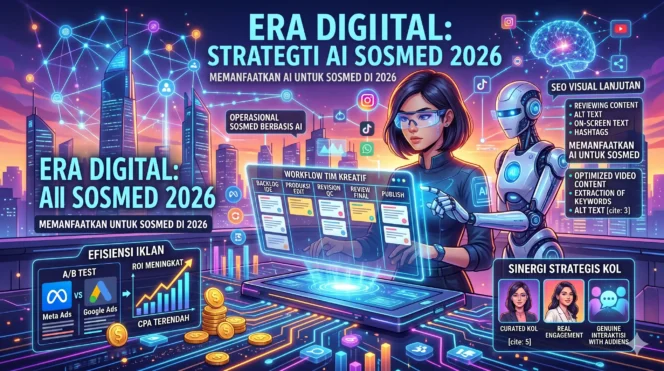 
					Era Digital Strategi Memanfaatkan AI untuk Sosmed di 2026