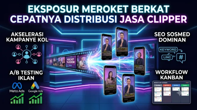 
					Eksposur Meroket Berkat Cepatnya Distribusi Jasa Clipper